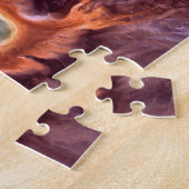 熱春イエローストーン。 ジグソーパズル (側面)