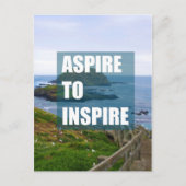 熱望すインスパイアる ポストカード (正面)