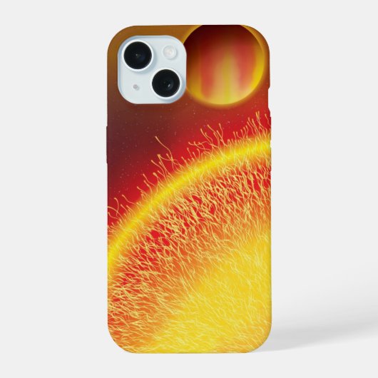 熱木星 iPhone 15ケース (裏面)