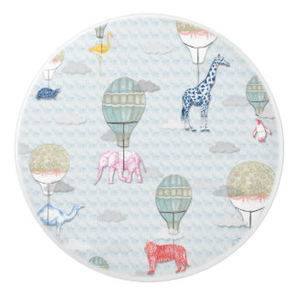 熱気の動物は陶磁器のノブを風船のようにふくらませます セラミックノブ