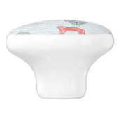 熱気の動物は陶磁器のノブを風船のようにふくらませます セラミックノブ (側面)