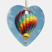 熱気の気球のオーナメント セラミックオーナメント (右)