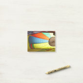 熱気の気球の中 ポストイット (デスク上)