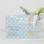 熱気の気球の招待状 招待状 (スタンド正面)