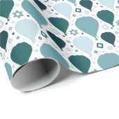 熱気の気球パターン ラッピングペーパー (ロールコーナー)