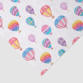 熱気の気球パターン 薄葉紙 (詳細)