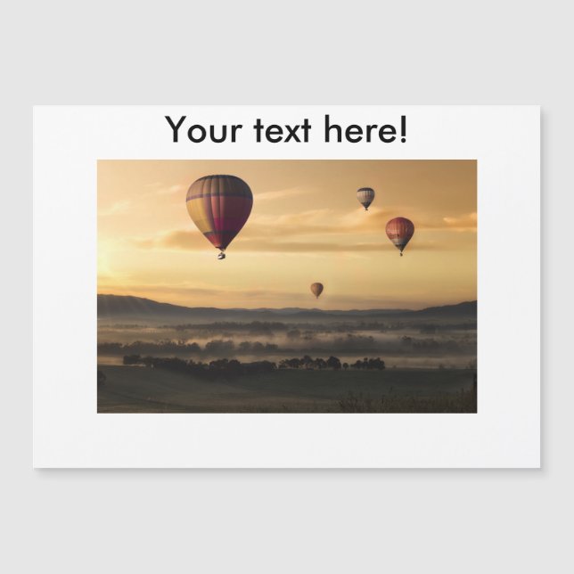 熱気の気球 (正面)