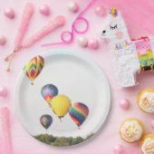 熱気の気球6 ペーパープレート (パーティー)