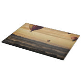 熱気の気球 カッティングボード (角)