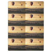 熱気の気球 クリップボード (裏面)