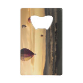 熱気の気球 クレジットカード栓抜き (正面)