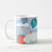 熱気の気球 コーヒーマグカップ (左)