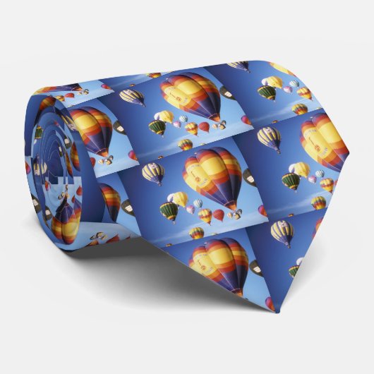 熱気の気球 ネクタイ (ロール)