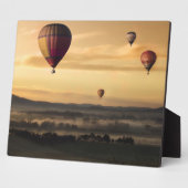 熱気の気球 フォトプラーク (側面)