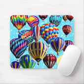 熱気の気球 マウスパッド (マウス)