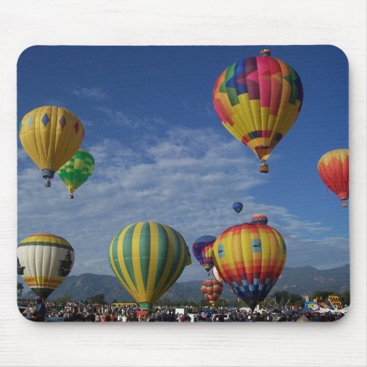 熱気の気球 マウスパッド (正面)