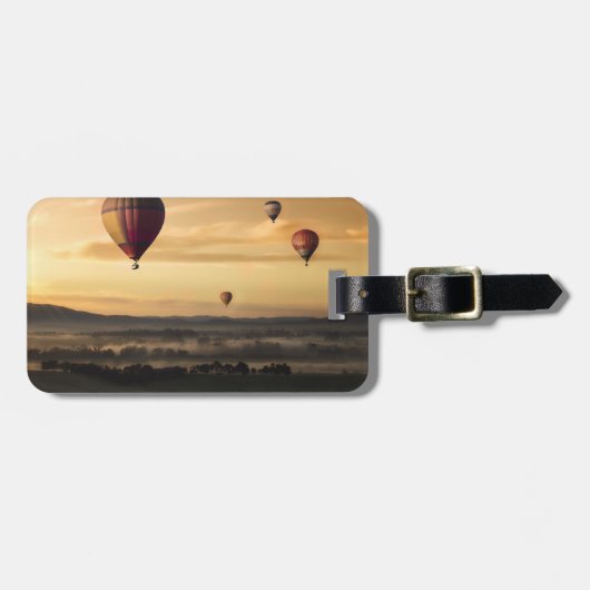 熱気の気球 ラゲッジタグ (正面横)