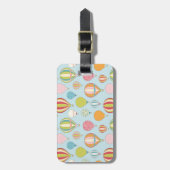 熱気の気球 ラゲッジタグ (正面縦)