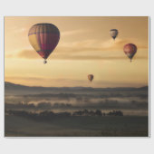 熱気の気球 ラッピングペーパー (フラット)