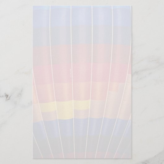 熱気の気球 便箋 (正面)