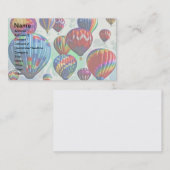 熱気の気球 名刺 (正面/裏面)