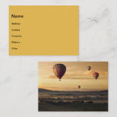 熱気の気球 名刺 (正面/裏面)