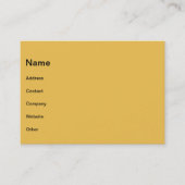 熱気の気球 名刺 (正面)