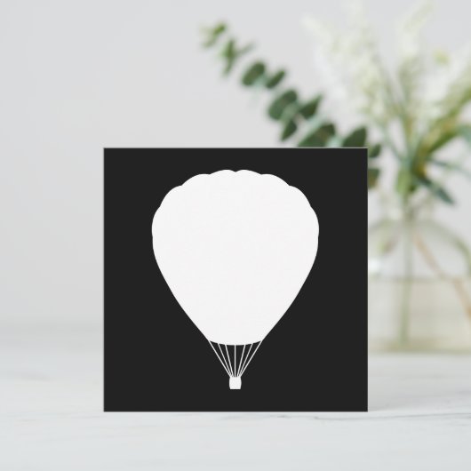 熱気の気球 招待状 (スタンド正面)