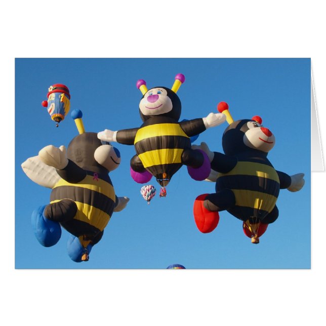 熱気の気球-風船のようにふくらみます (正面横)