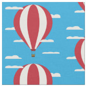 熱気は生地を風船のようにふくらませます ファブリック (クローズアップ)