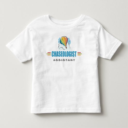 熱気ユーモアのある球 トドラーTシャツ (正面)
