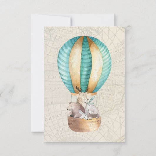 熱気急 |赤ちゃんシャワー推理ゲーム 招待状 (裏面)