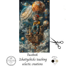 熱気球お洒落に乗るデカップボーイ 薄葉紙