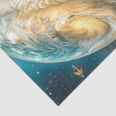 熱気球お洒落に乗るデカップボーイ 薄葉紙 (詳細)