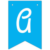 熱気球かわいいカラフル第1誕生日パーティー バンティングフラッグ (第3の旗)