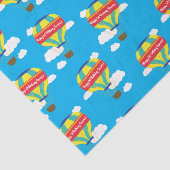 熱気球かわいいカラフル第1誕生日パーティー 薄葉紙 (詳細)