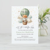 熱気球でアドベンチャーアウェイトオボーイキツネ 招待状 (スタンド正面)