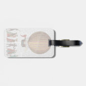 熱気球と人 ラゲッジタグ (裏面横)