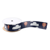 熱気球と雲 サテンリボン (リール)