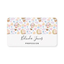 熱気球のお洒落水色パターン