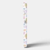 熱気球のお洒落水色パターン Case-Mate iPhoneケース (裏面 / 左)