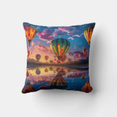 熱気球のフェスティバル クッション (裏面)