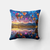 熱気球のフェスティバル クッション (裏面)