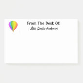 熱気球の個人用設定 ポストイット (正面)