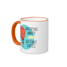 熱気球の冒険が待っているが最初のコーヒー