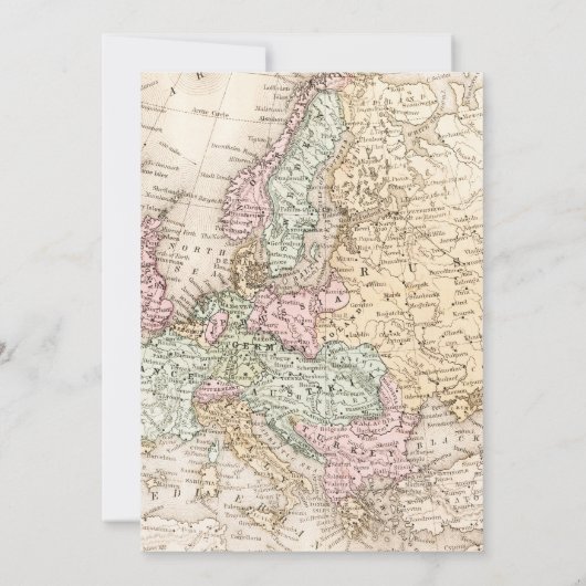 熱気球の冒険が赤ちゃんのシャワーを待つ 招待状 (裏面)