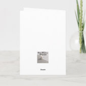 熱気球の写真サンキューカード サンキューカード (裏面)