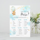 熱気球の動物あなたの財布ゲームの中にあるものを (スタンド正面)