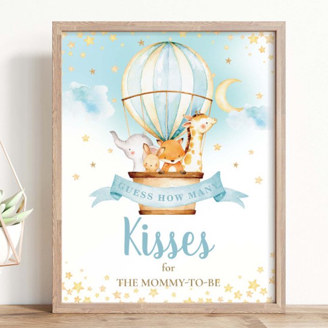 熱気球の動物はゲームの数を推測キス (クリエイターアップロード済み)