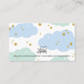 熱気球の動物ブックリクエストカード エンクロージャーカード (裏面)